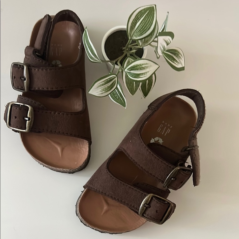 Toddler Buckle Cork Sandals